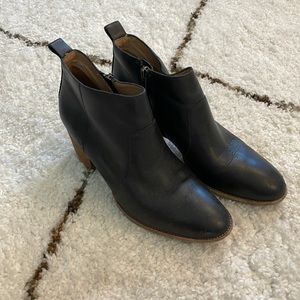 Madewell Ankle Leather Booties